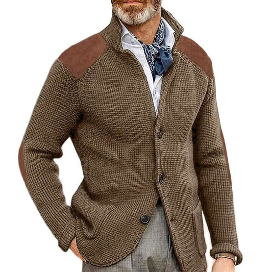Henry – Vintage Stand Collar Slim Fit Blazer for Men - Jack Sydney